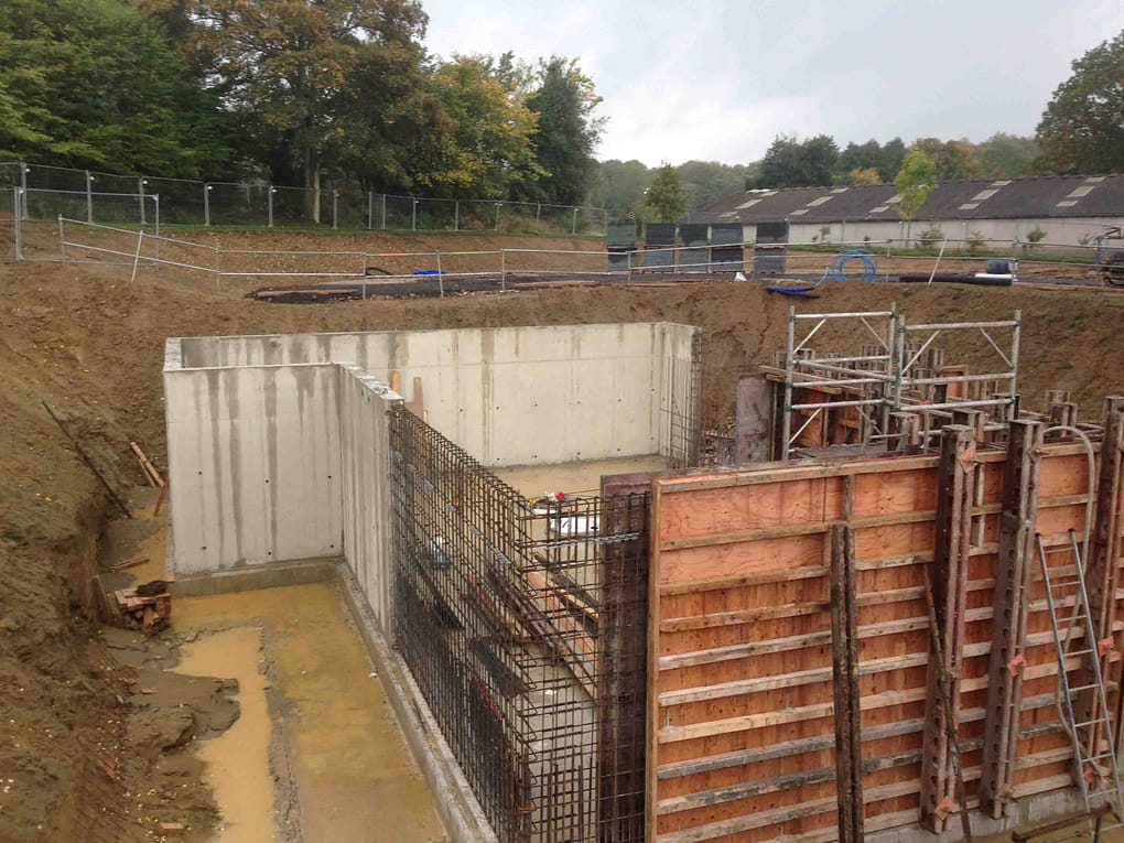 Basement Construction in Slough around 2016
