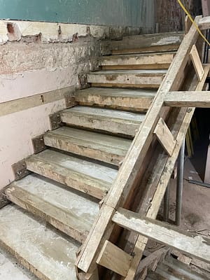 6 u-shape concrete staircase in oxford