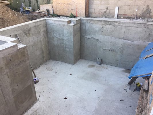 concrete Basement job in Chisick